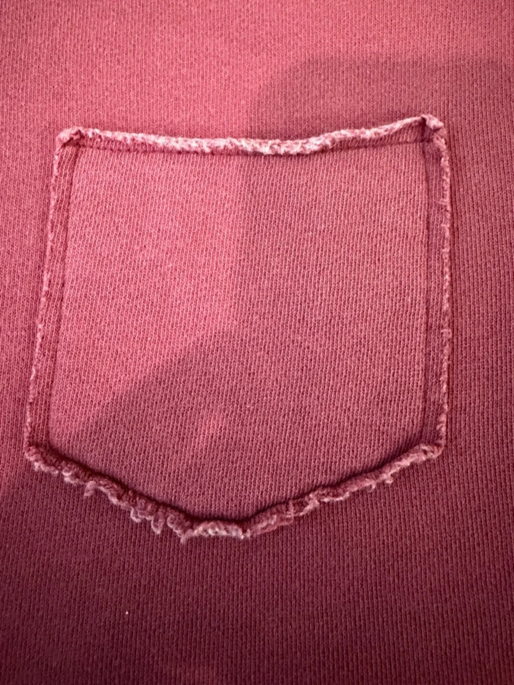 Aerie Relaxed Fit Burgundy Crewneck Sweatshirt - Picture 5 of 11